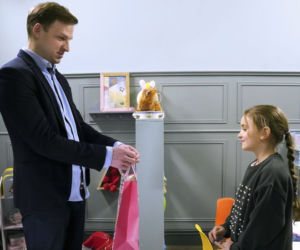 Barwy szczęścia odc. 2286. Paulinka (Lena Jastrzębska), Łukasz (Michał Rolnicki)