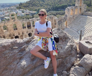 Aleksandra Kwaśniewska ma nogi do nieba