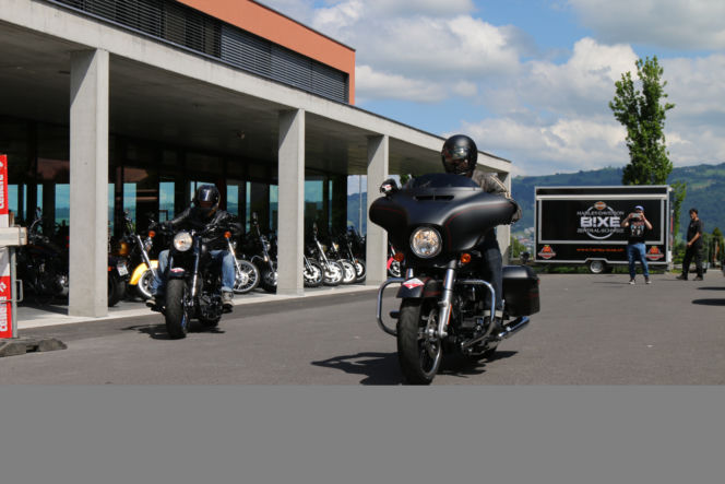 Harley-Davidson Experience Ride Grand Tour of Switzerland 2016
