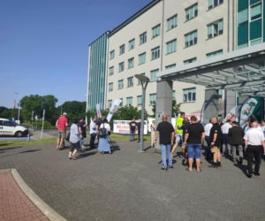 Protest związkowców JSW - czerwiec 2026
