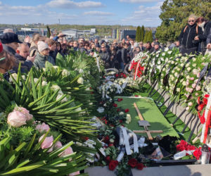 Poseł Łukasz Litewka spoczął w honorowym miejscu