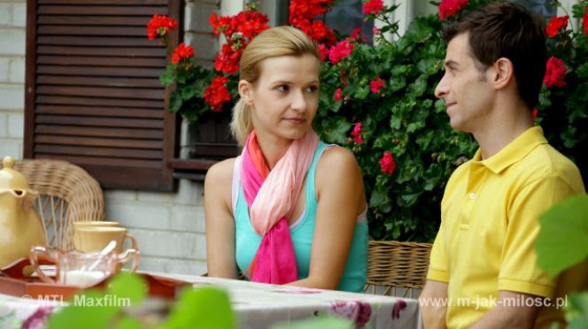 M jak miłość. Marek (Kacper Kuszewski), Małgosia (Joanna Koroniewska)