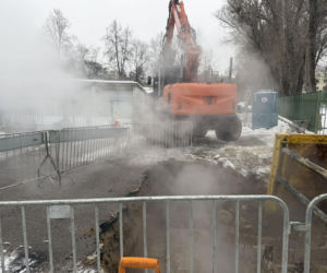 Awaria ciepłownicza w Warszawie (4.02.2026)