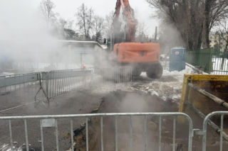 Awaria ciepłownicza w Warszawie (4.02.2026)