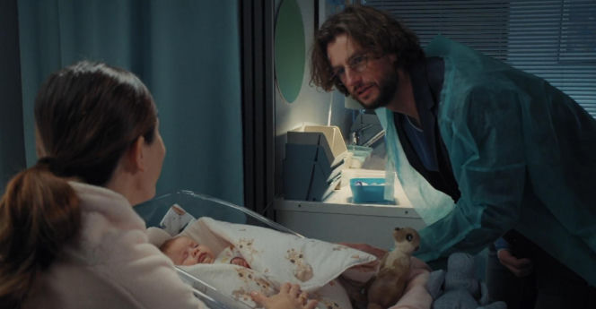 M jak miłość odc. 1915. Kasia (Paulina Lasota), Mariusz (Mateusz Mosiewicz), córka Zosia