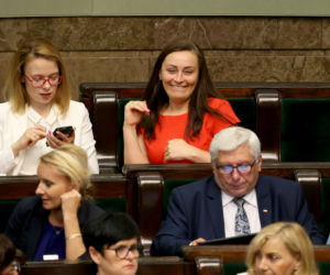 Wpadła w zachwyt po uścisku premiera