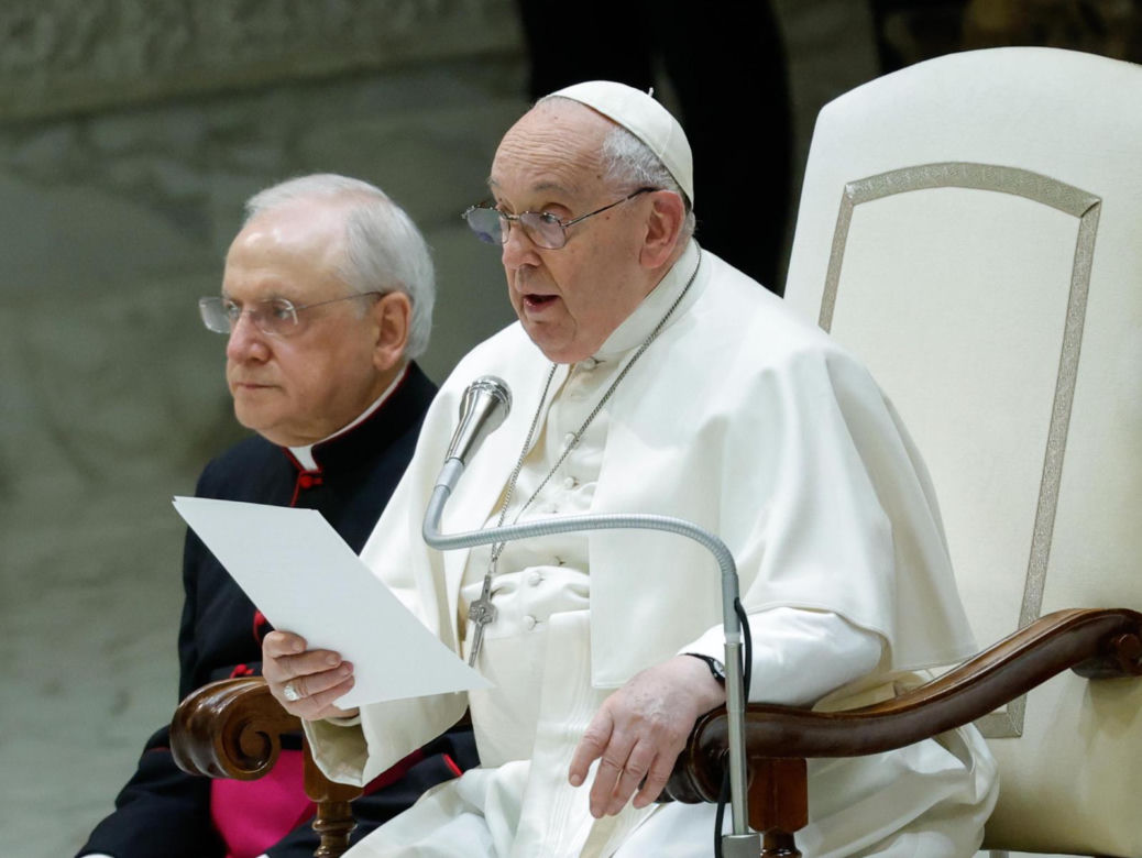 Papież Franciszek w szpitalu. Miał poważne problemy z głosem podczas audiencji