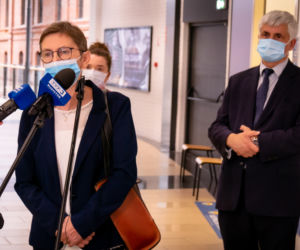 Galeria Alfa w Białymstoku. Punkt szczepień przeciwko COVID-19 [ZDJĘCIA]