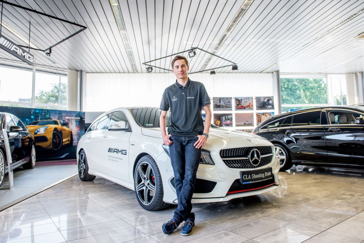 Mercedes CLA250 Shooting Brake Kamila Stocha