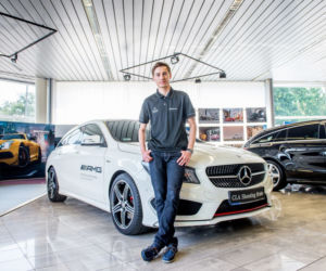 Mercedes CLA250 Shooting Brake Kamila Stocha
