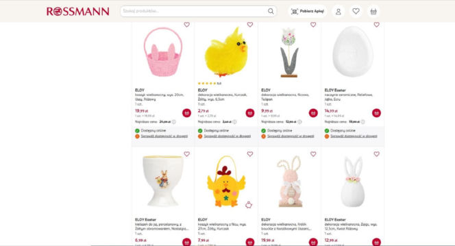 Wielkanocna promocja w Rossmann. Dziesiątki produktów kupisz teraz w niższej cenie