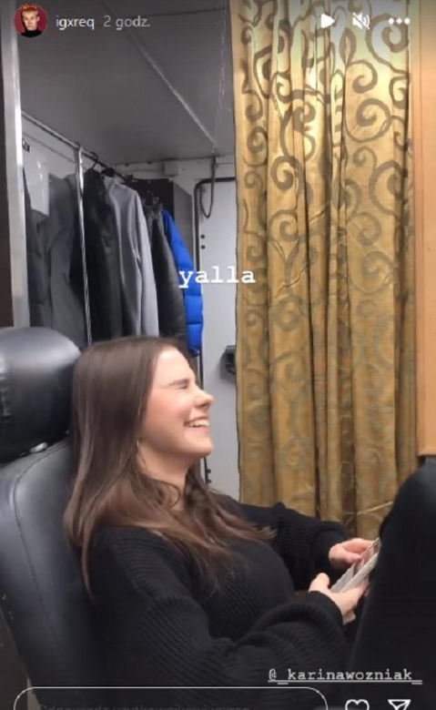 M jak miłość na planie. Basia (Karina Woźniak)