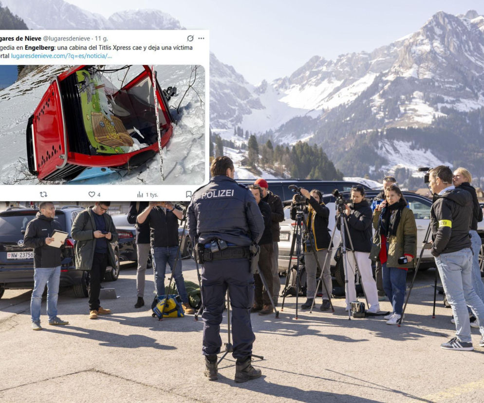 Katastrofa kolejki linowej! Tragedia w Szwajcarii
