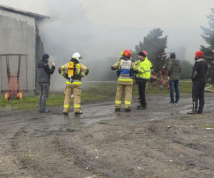 Dramat strażaka ze Śląskiego. Sam ratował innych, teraz stracił wszystko w pożarze