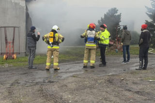 Dramat strażaka ze Śląskiego. Sam ratował innych, teraz stracił wszystko w pożarze