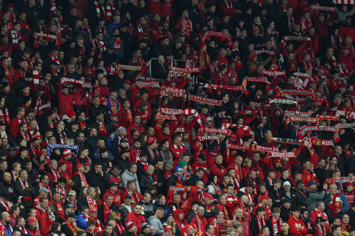 Widzew Łódź - Górnik Zabrze: Zdjęcia kibiców i zawodników z klasyku w ramach 12. kolejki PKO BP Ekstraklasy