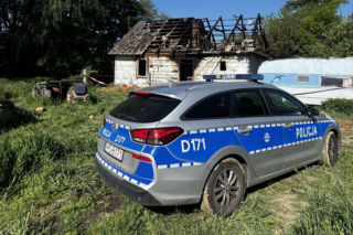 Dwie osoby zginęły w nocnym pożarze pod Lublinem. Śledczy pracują w m. Tomaszowice-Kolonia