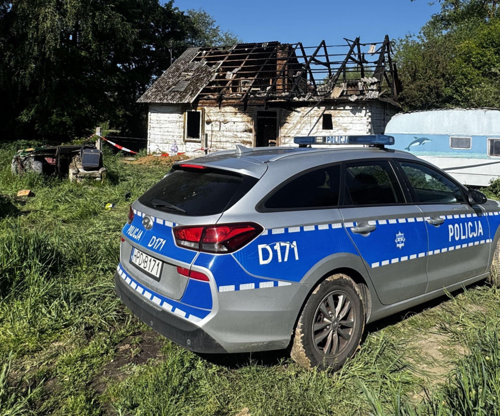 Dwie osoby zginęły w nocnym pożarze pod Lublinem. Śledczy pracują w m. Tomaszowice-Kolonia