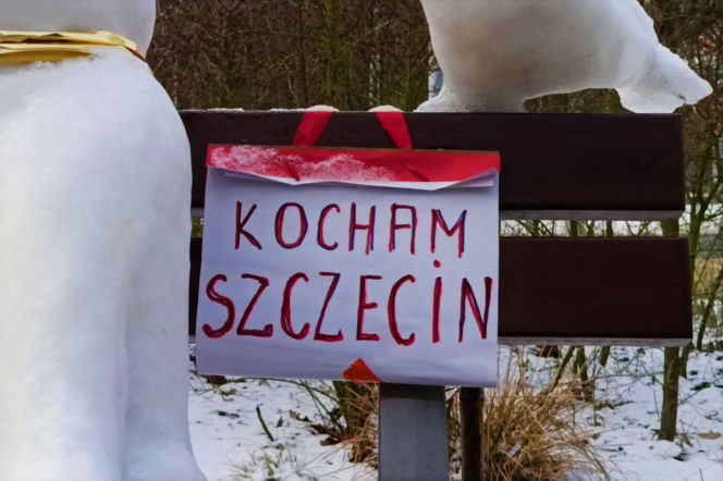 Rzeźby ze śniegu na pętli Głębokie