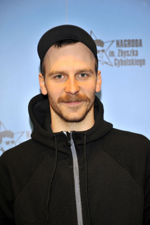 Julian Świeżewski podczas ogłoszenia nominacji do nagrody im. Zbyszka Cybulskiego 2017 