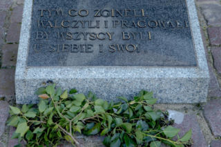 Pomnik Pamięci w Pyrzycach Sławomira Lewińskiego
