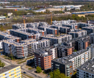 Nowe osiedla na Kamionku w Warszawie