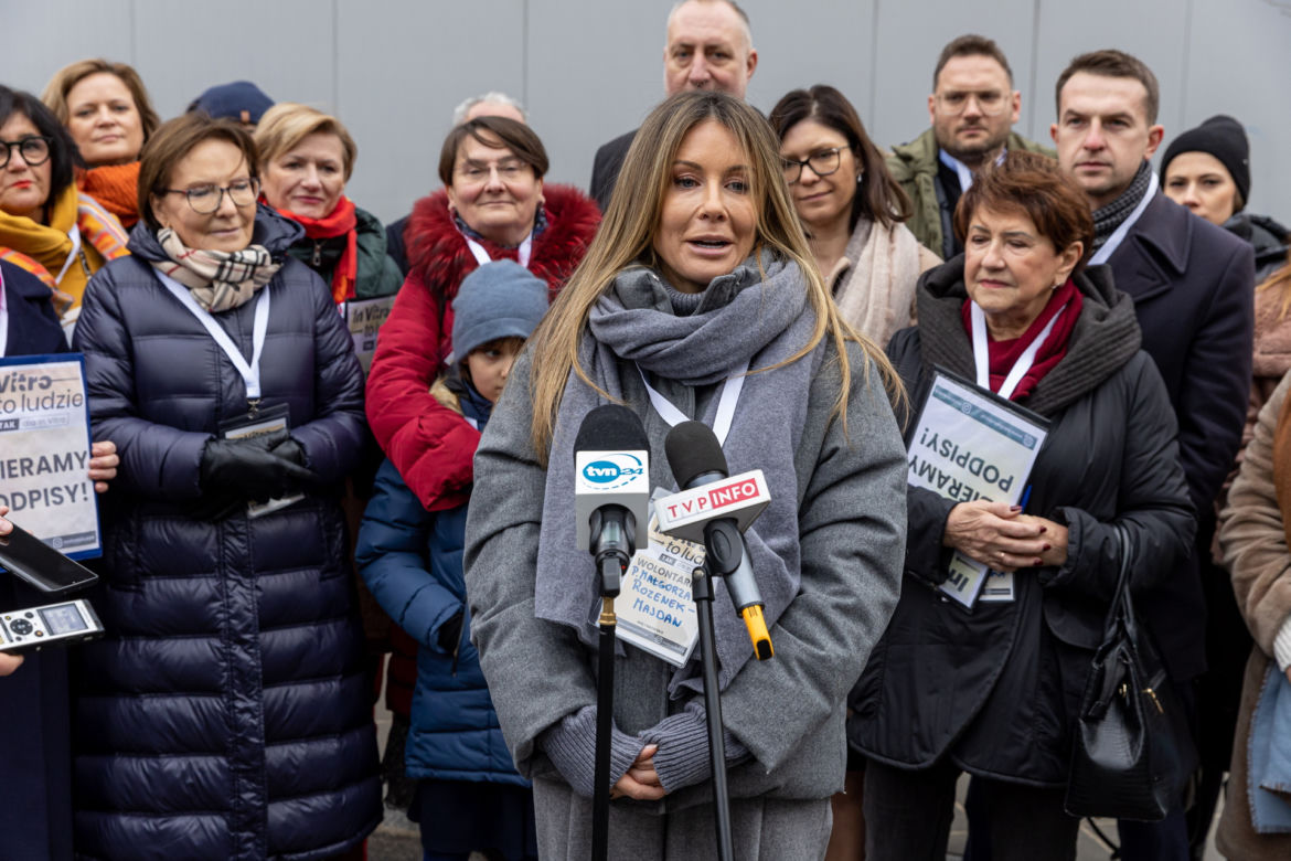 Zbiórka podpisów w Poznaniu