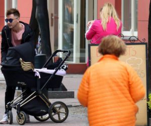 Daniel Martyniuk zabrał rodzinę nad morze