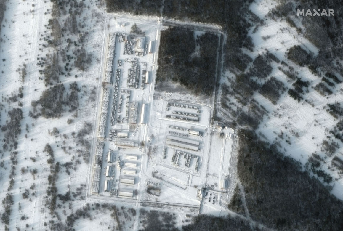 Wojska rosyjskie przy granicy Ukrainy