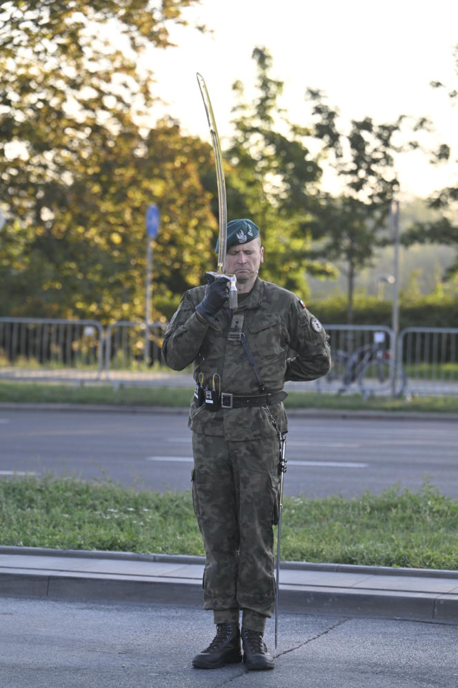 Próba generalna defilady wojskowej w Warszawie