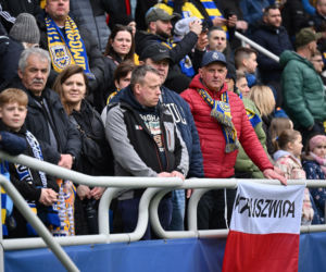 Arka Gdynia - Widzew Łódź: Zdjęcia kibiców i zawodników z meczu 25. kolejki PKO BP Ekstraklasy