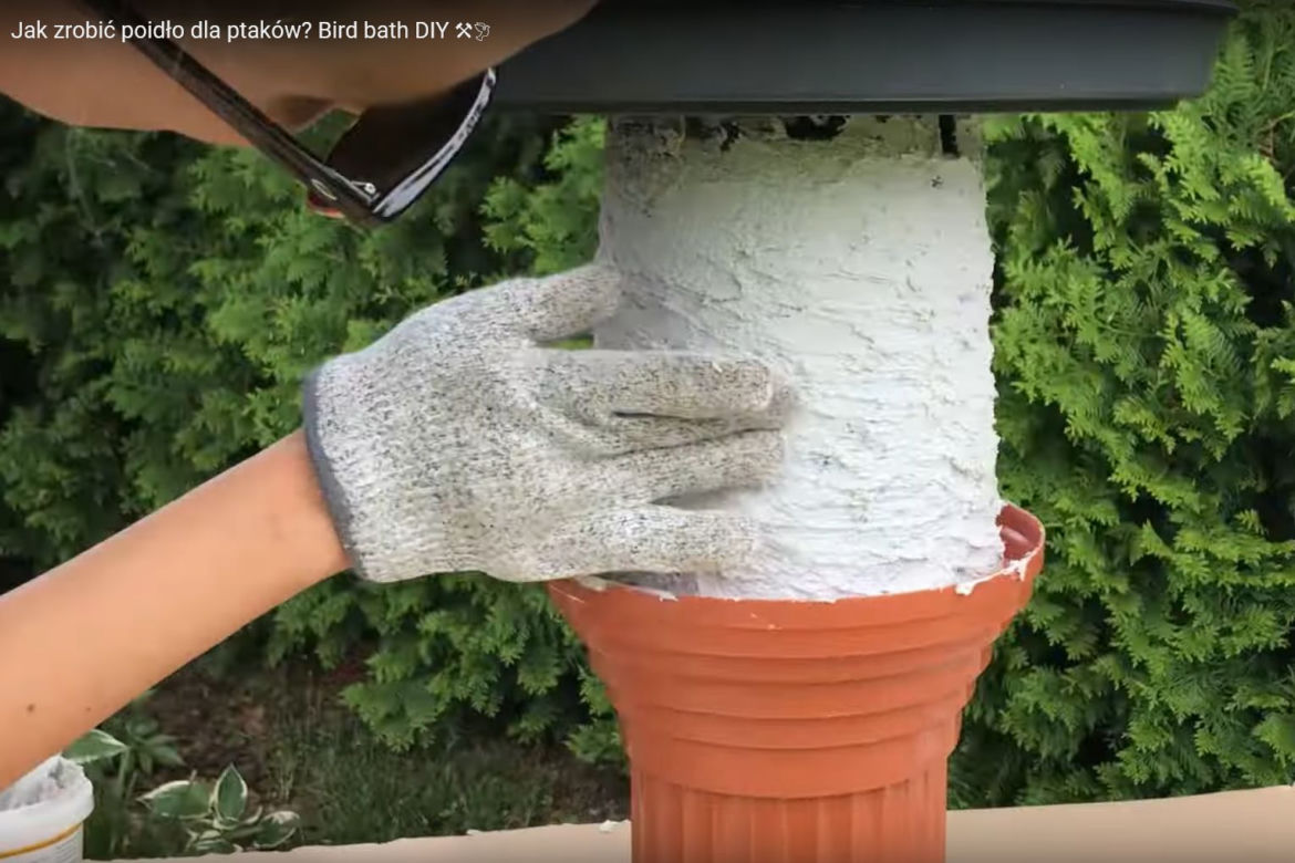 Poidło dla ptaków DIY  - instrukcja