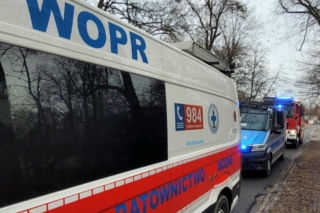 Tragedia na Dolnym Śląsku. Wędkarz wpadł pod lód na Jeziorze Leśniańskim