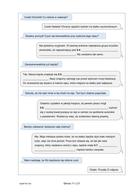 Matura 2025: niemiecki 7.05.2025. Arkusze CKE i odpowiedzi. Poziom podstawowy [Formuła 2023]	