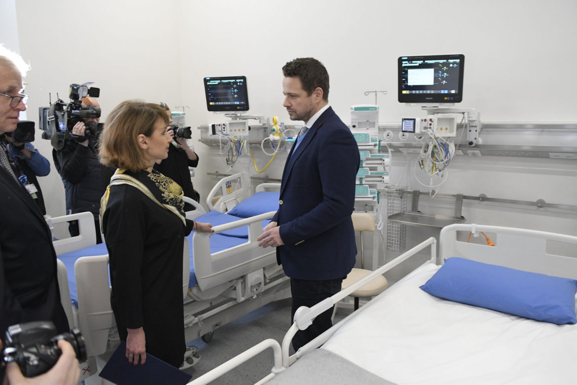 Otwarcie Oddziału Chirurgii i Ortopedii w Warszawskim Szpitalu dla Dzieci