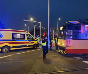 Potrącenie przez tramwaj 17-latki Białołęka