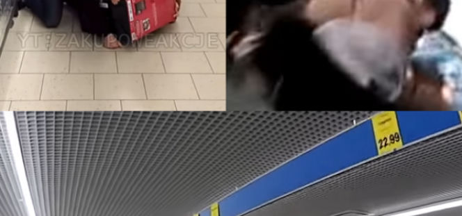 Walki w Lidlu o robota, karpia i torby. Historyczne bitwy w supermarkecie! [VIDEO] 