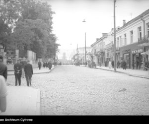 Ulica w Białymstoku. 1936 rok