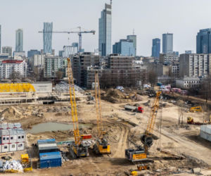 Stawiają pierwszy wieżowiec kompleksu Towarowa22. Jaka będzie AFI Tower?