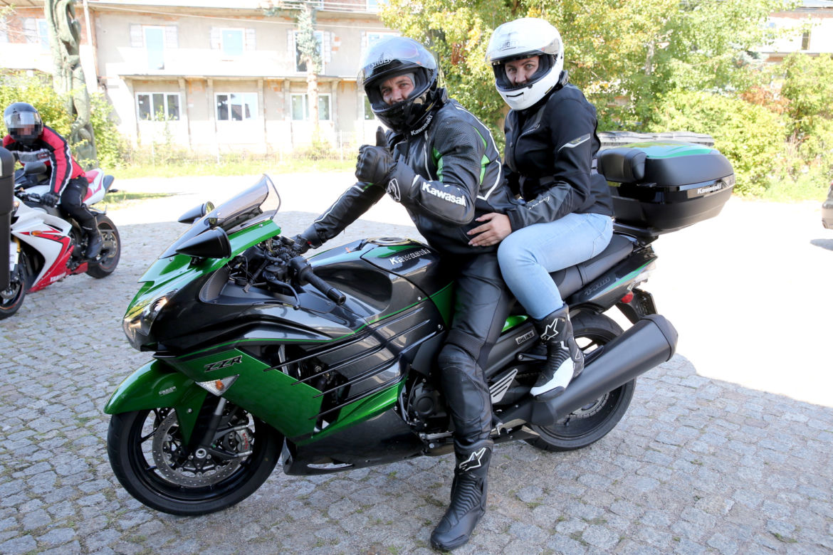 Radek Liszewski na piekielnie szybkim motorze