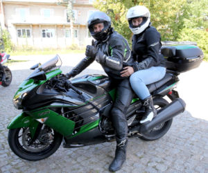 Radek Liszewski na piekielnie szybkim motorze