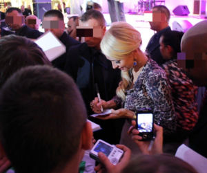 Paris Hilton w Polsce, ochroniarze Paris Hilton