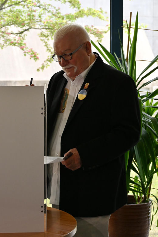 Wybory prezydenckie 2025 - Lech Wałęsa.