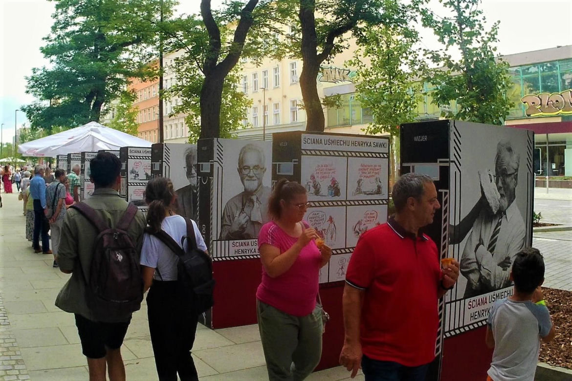 Otwarcie alei Wojska Polskiego