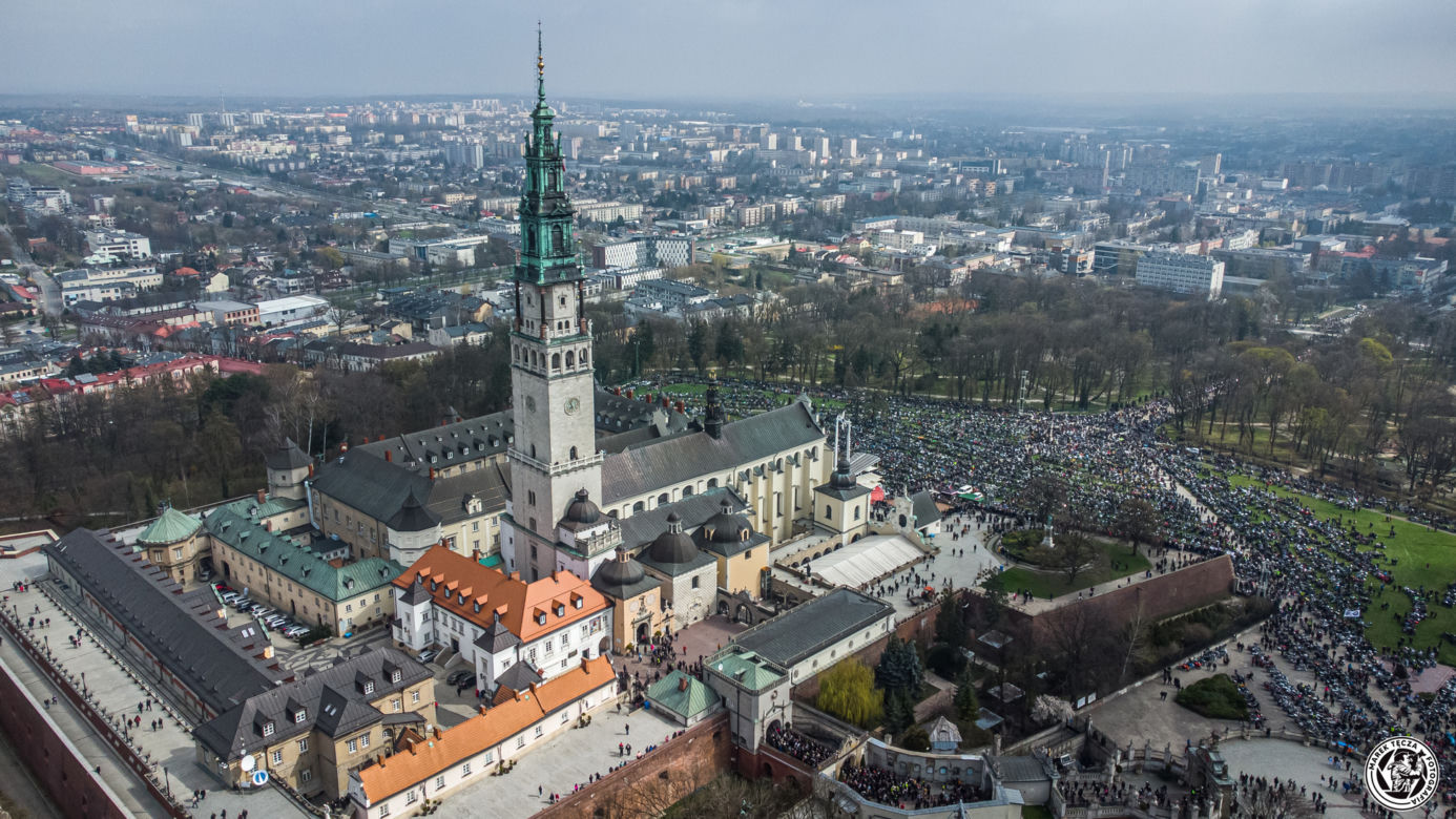 Motocyklowy Zlot Gwiaździsty na Jasnej Górze w Częstochowie