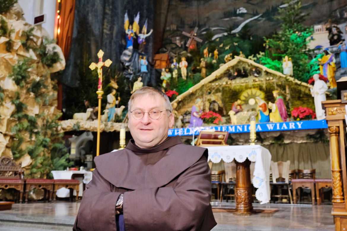 Szopka ojców franciszkanów w Katowicach Panewnikach