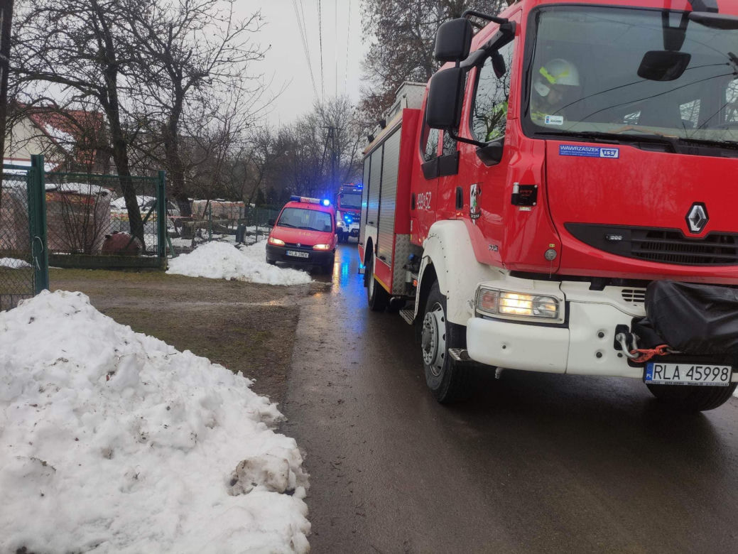 Strażacy wyciągnęli szczeniaka ze studzienki
