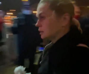 Barbara Nowacka w marszu kobiet w kolejnym dniu protestu