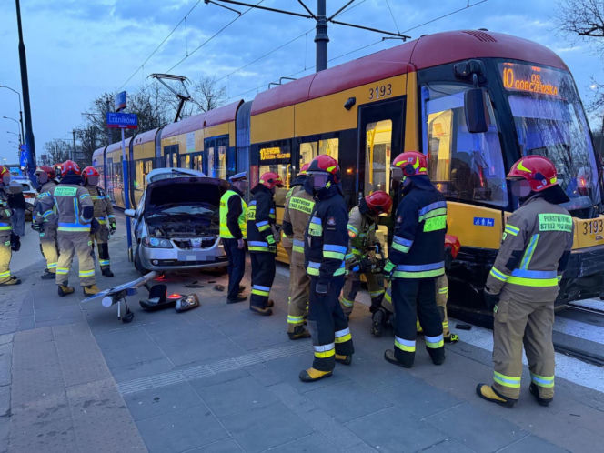 Wypadek na Mokotowie