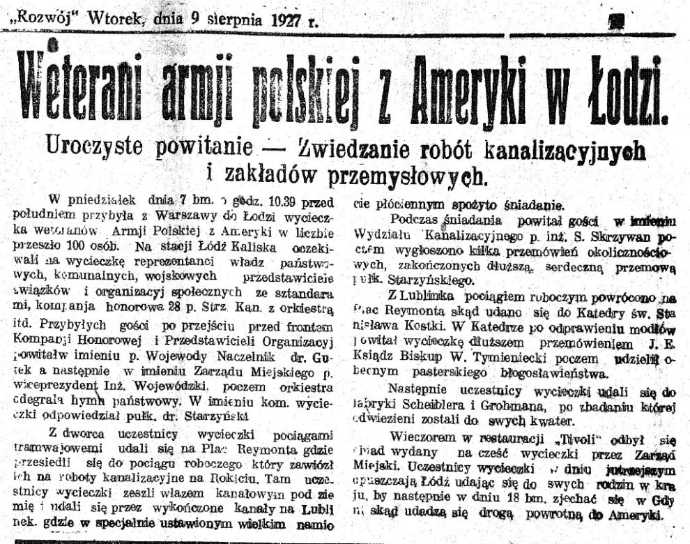 Budowa kanalizacji w Łodzi